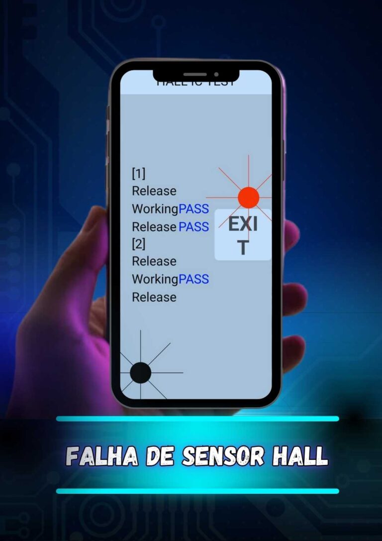 FALHA DE SENSOR HALL