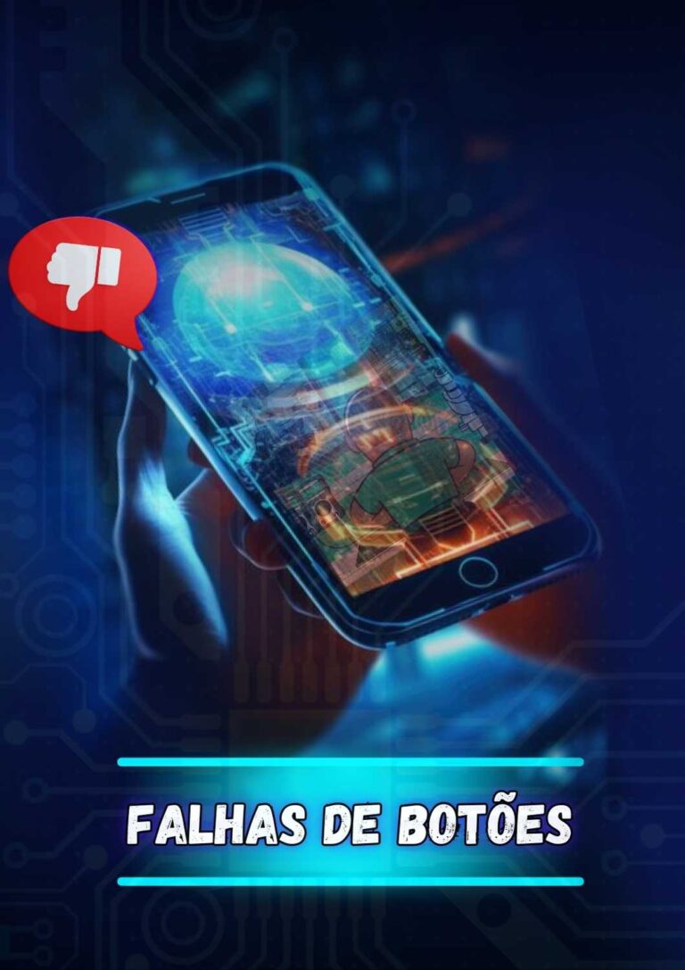 FALHAS DE BOTÕES